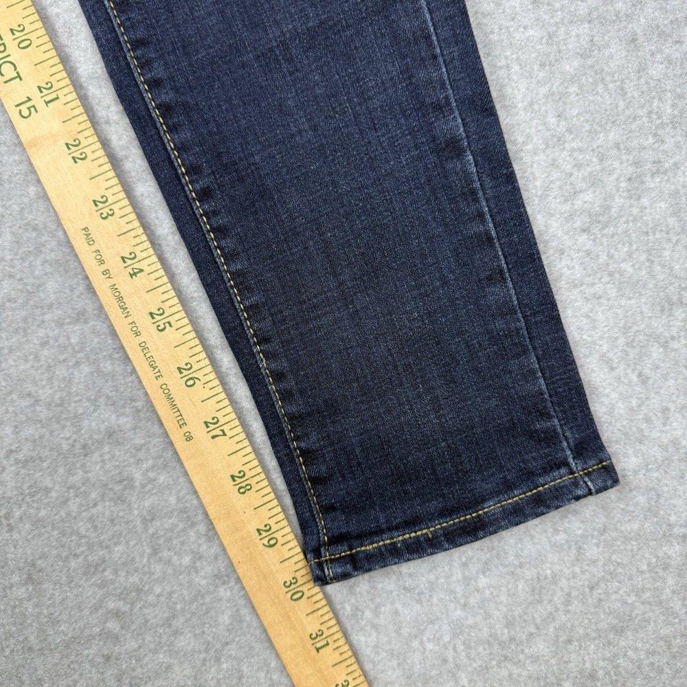 Levi's 711 Skinny Mid Rise Slim Jeans Dark Blue Wash Womens 6 Short 28X30 NWT - Picture 4 of 6